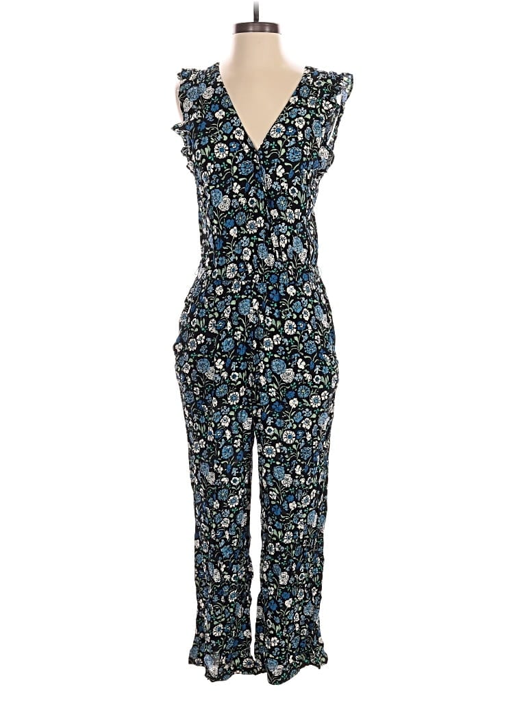 Pre-owned Ann Taylor Loft Jumpsuit In Blue