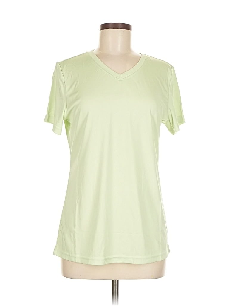 Pre-owned Unbranded Active T-shirt In Green