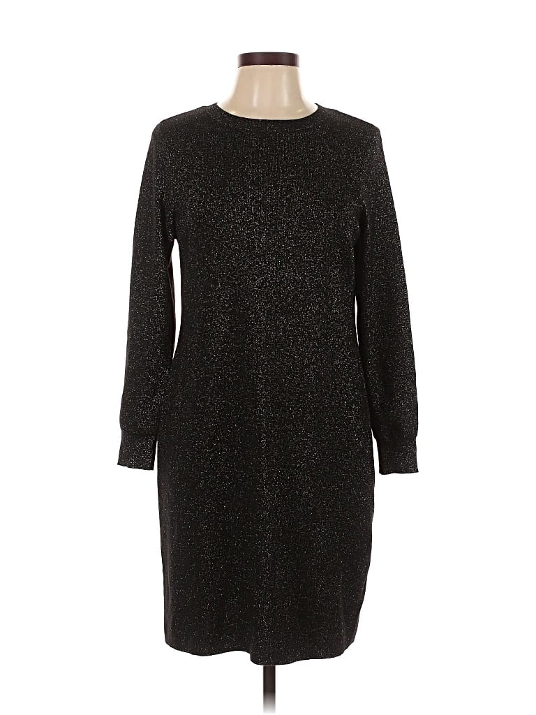 Pre-owned Ann Taylor Loft Casual Dress In Gray