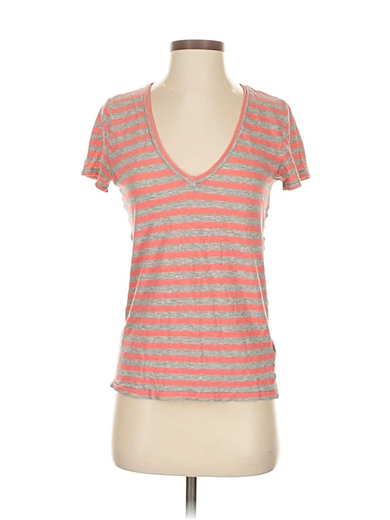 Pre-owned J.crew Factory Store Short Sleeve T-shirt In Pink