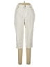 Bill Blass 100% Cotton Solid White Ivory Casual Pants Size 10 (petite) - photo 1