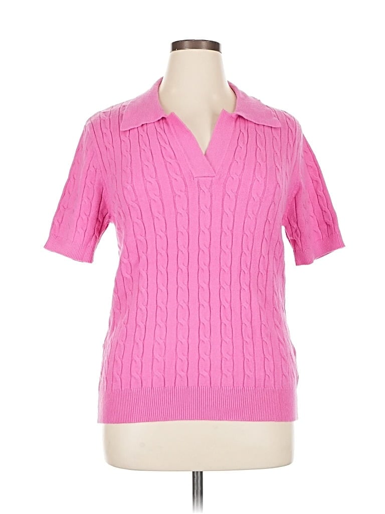 Pre-owned Assorted Brands Sweater Vest In Pink