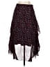 Joie 100% Polyester Print Red Black Casual Skirt Size 0 - photo 2