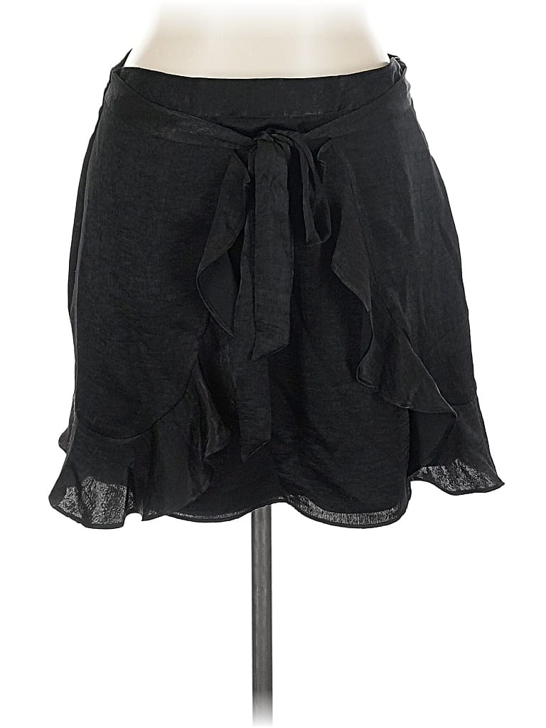 Pre-owned Naked Zebra Casual Skirt In Black