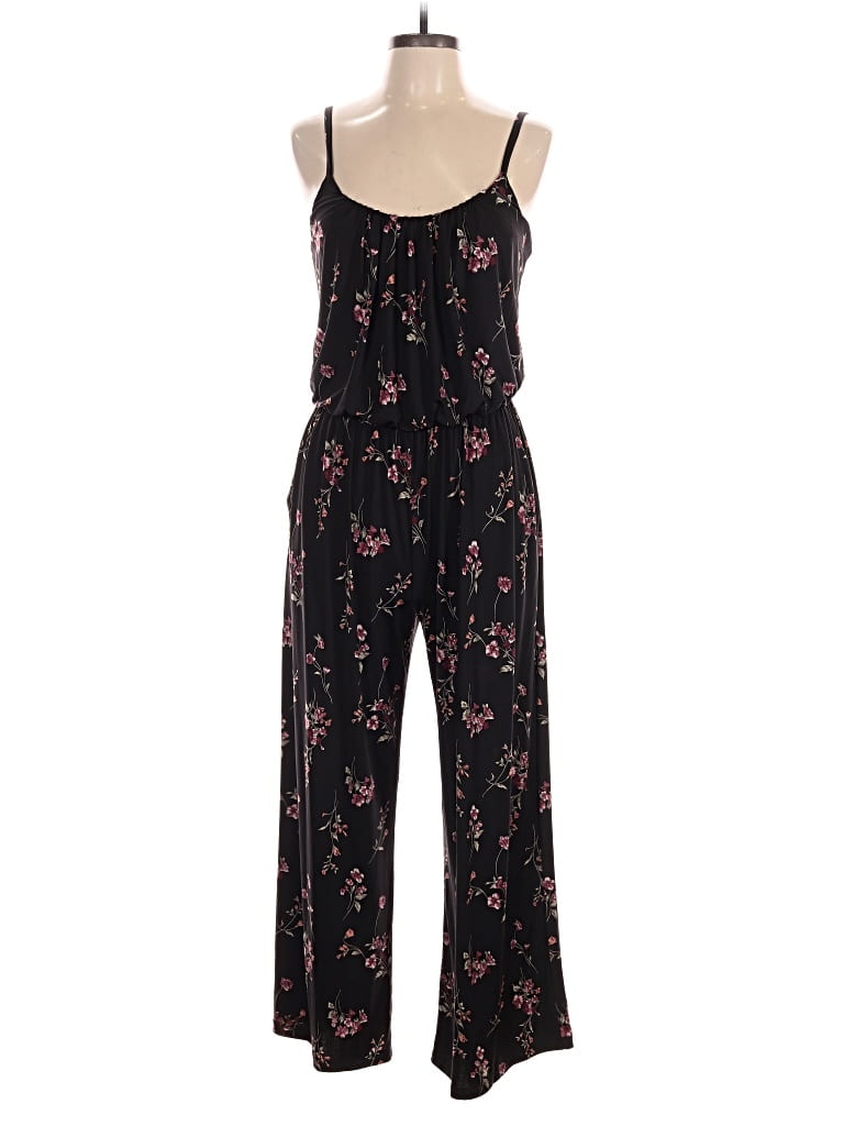 Pre-owned Kaileigh Jumpsuit In Black
