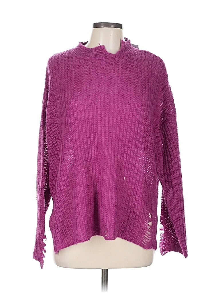 JOA Pre-owned Pullover Sweater In Purple