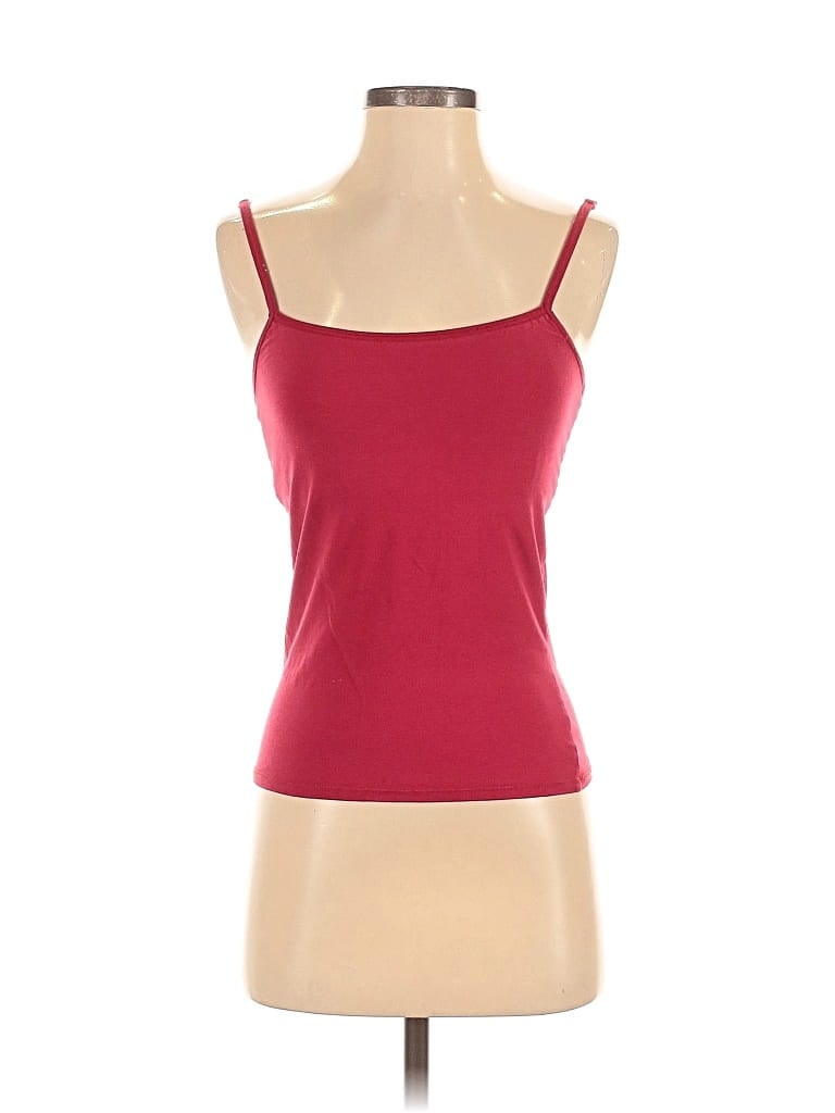 Pre-owned Stretta Tank Top Red Strapless Neckline Tops