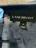 Lane Bryant 100% Polyester Blue Short Sleeve Blouse Size 12 Plus (0) - photo 7