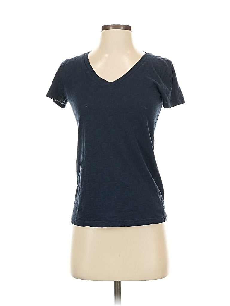 Pre-owned Joe Fresh Short Sleeve T-shirt In Blue