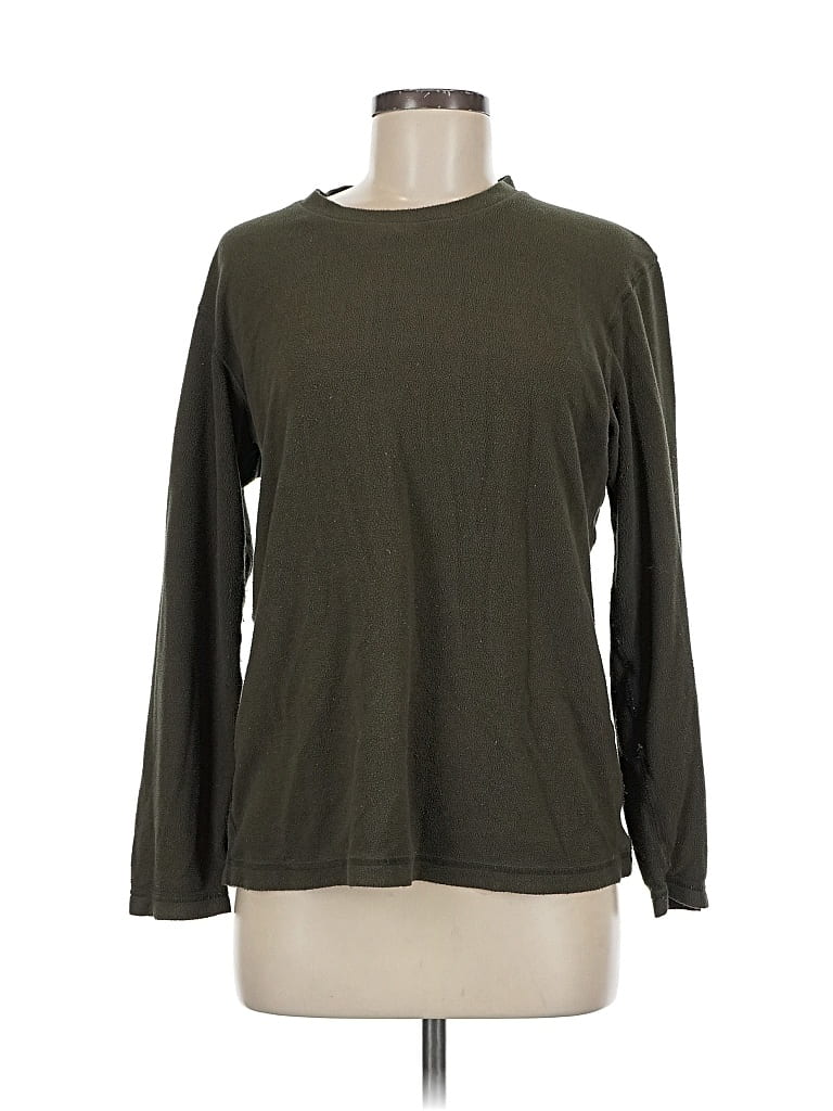 Pre-owned Uniqlo Sweatshirt In Green
