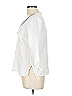 JM Collection 100% Linen White 3/4 Sleeve Blouse Size 10 (petite) - photo 5