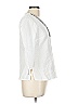 JM Collection 100% Linen White 3/4 Sleeve Blouse Size 10 (petite) - photo 4