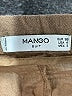Mango Solid Brown Khakis Size 4 - photo 6