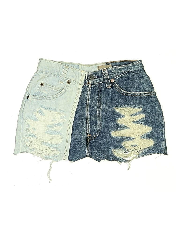 Pre-owned Furst Of A Kind Denim Shorts In Blue
