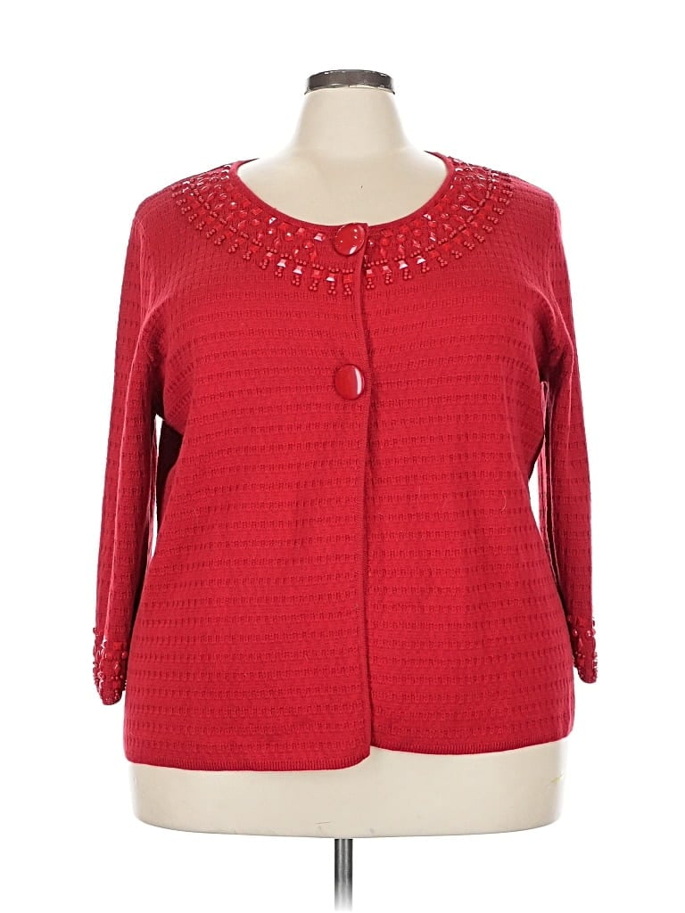 Pre-owned Ruby Rd. Jacket In Red