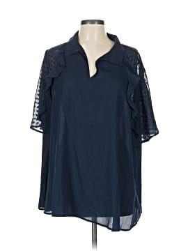 Lane Bryant Short Sleeve Blouse