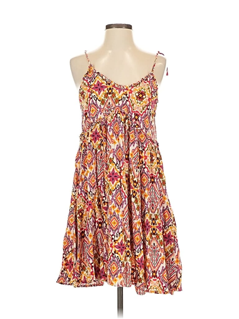 Pre-owned Patrons Of Peace Casual Dress In Pink