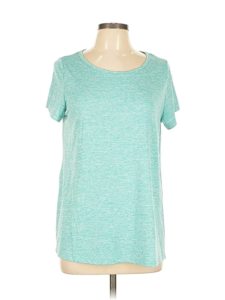 Pre-owned Unbranded Short Sleeve T-shirt In Blue