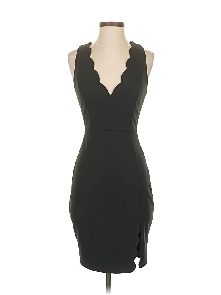 Pre-owned Lulus Cocktail Dress In Black