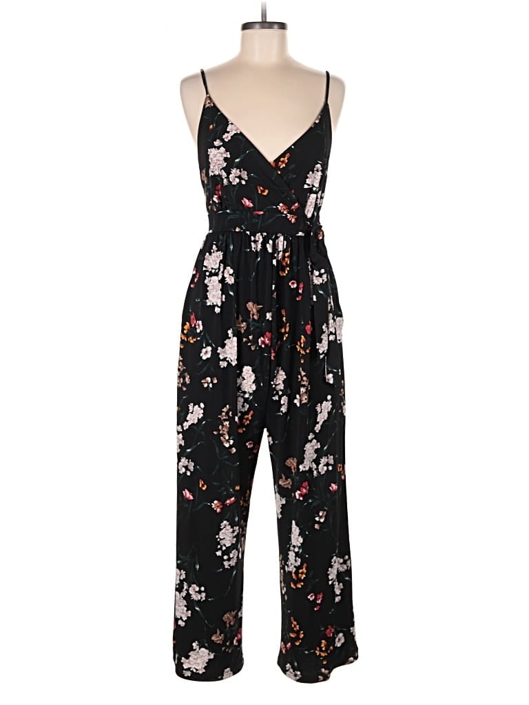 Pre-owned Kaileigh Jumpsuit In Black