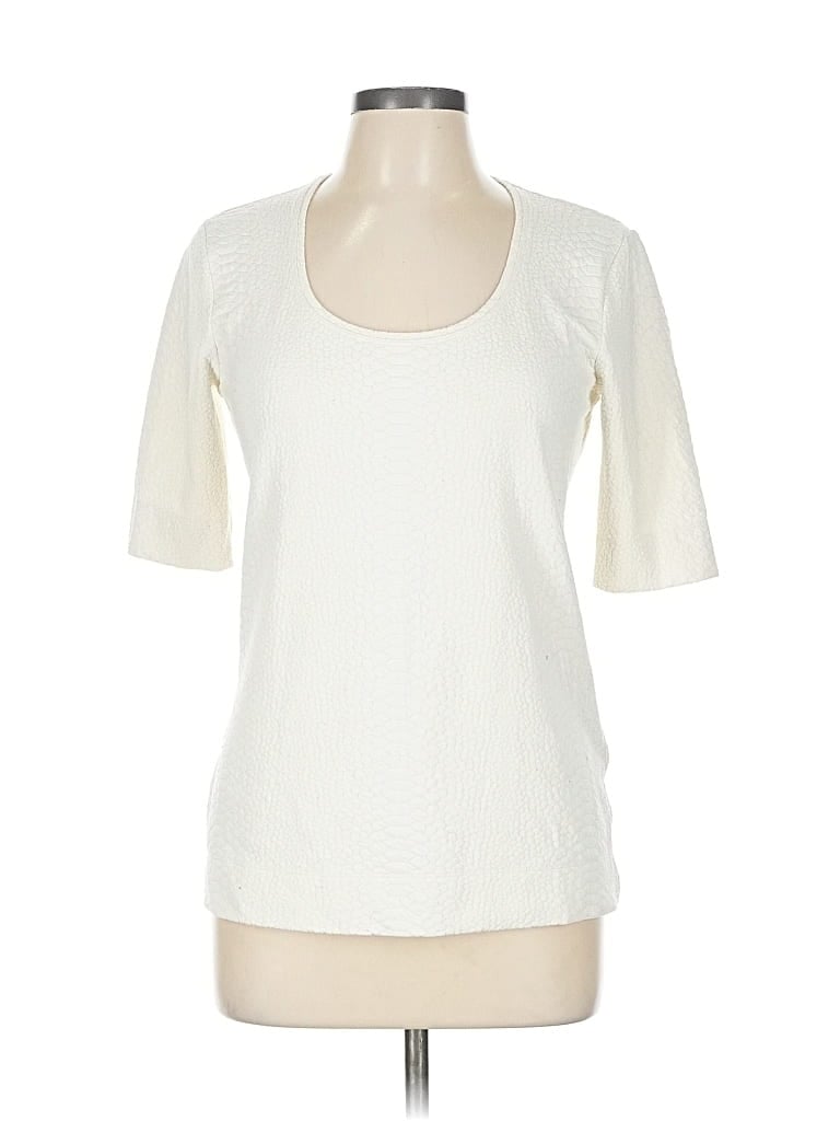 Click to view more detailed imagery on our partner's website Pre-owned Boss By Hugo Boss 3/4 Sleeve T-shirt In White