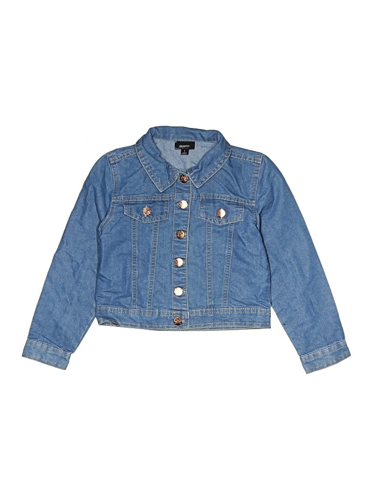 Pre-owned Picapino Kids' Denim Jacket In Blue