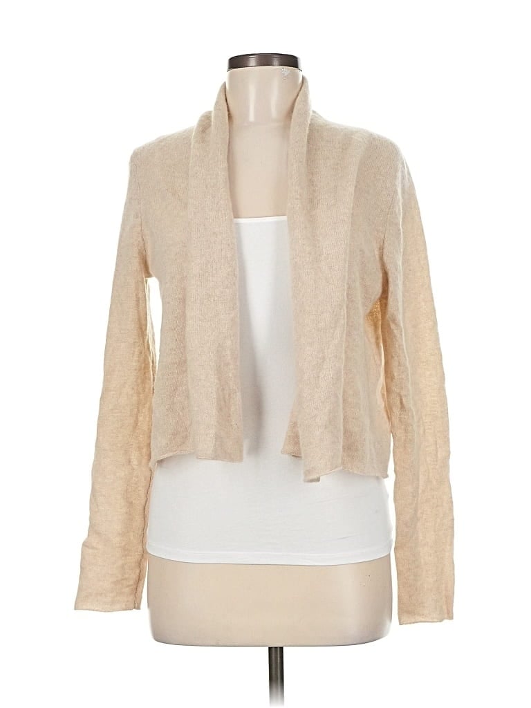 Pre-owned White + Warren Cardigan Sweater In Brown