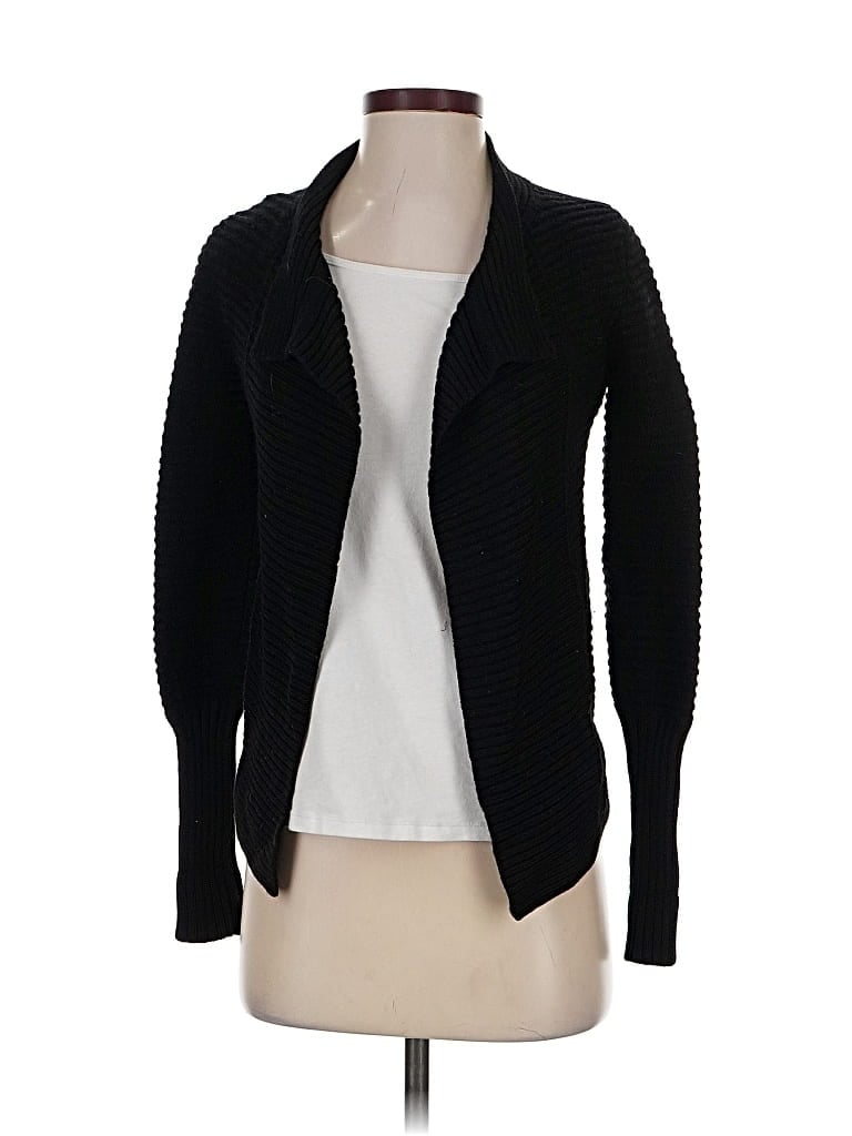 Pre-owned Banana Republic Cardigan Sweater In Black