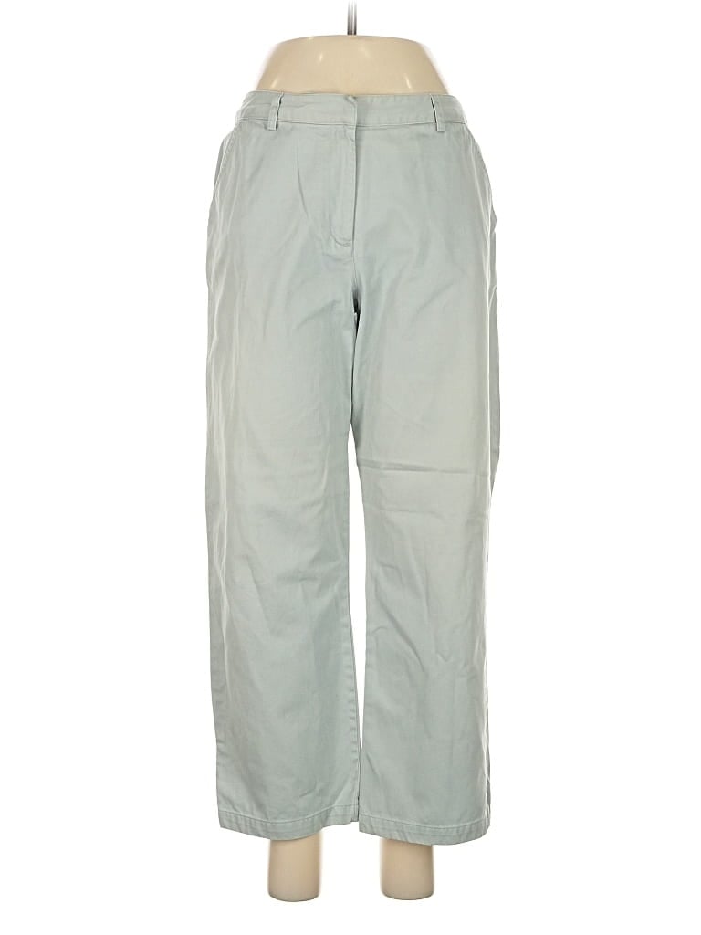 Pre-owned Jjill Casual Pants In Green