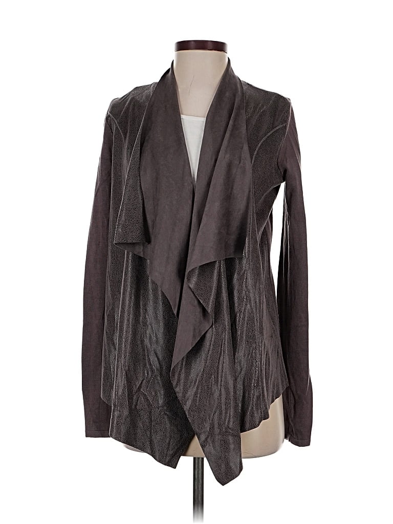 Pre-owned Inc International Concepts Cardigan Sweater In Gray