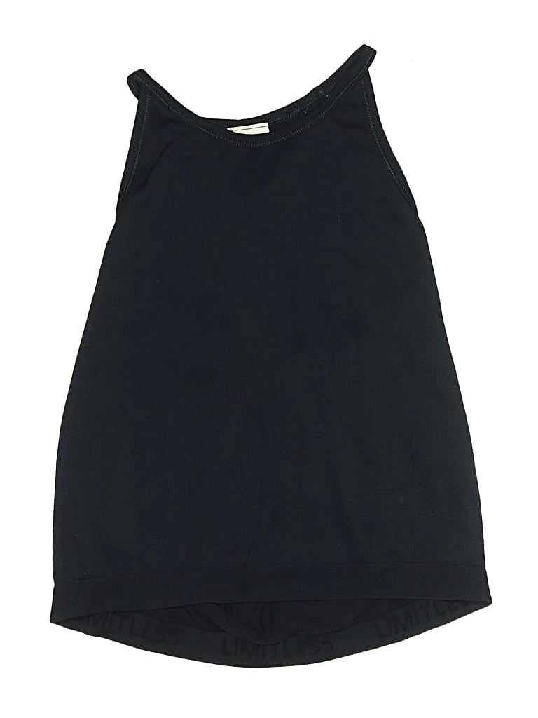 Pre-owned Athleta Girl Kids' Sleeveless T-shirt In Black