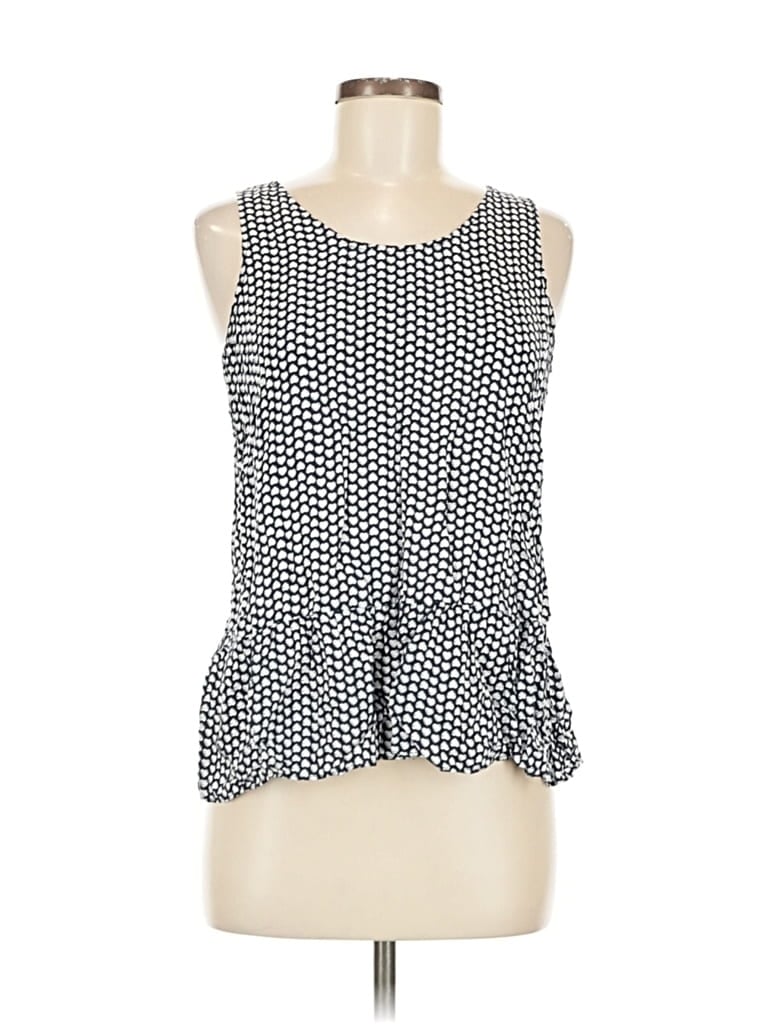 Pre-owned Gap Outlet Sleeveless Blouse In Blue