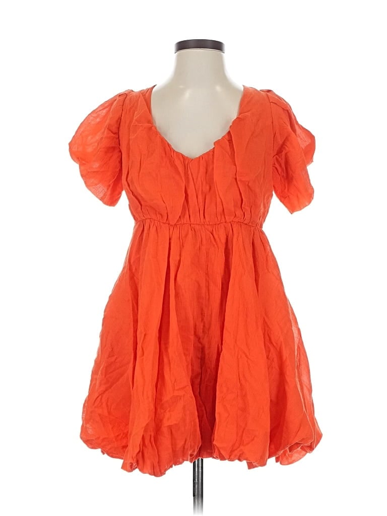 Pre-owned Pink Lily Cocktail Dress In Orange