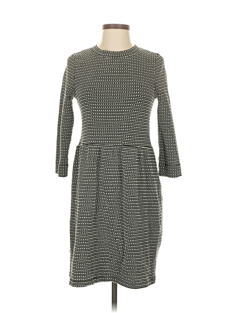 Pre-owned Ann Taylor Loft Casual Dress In Gray