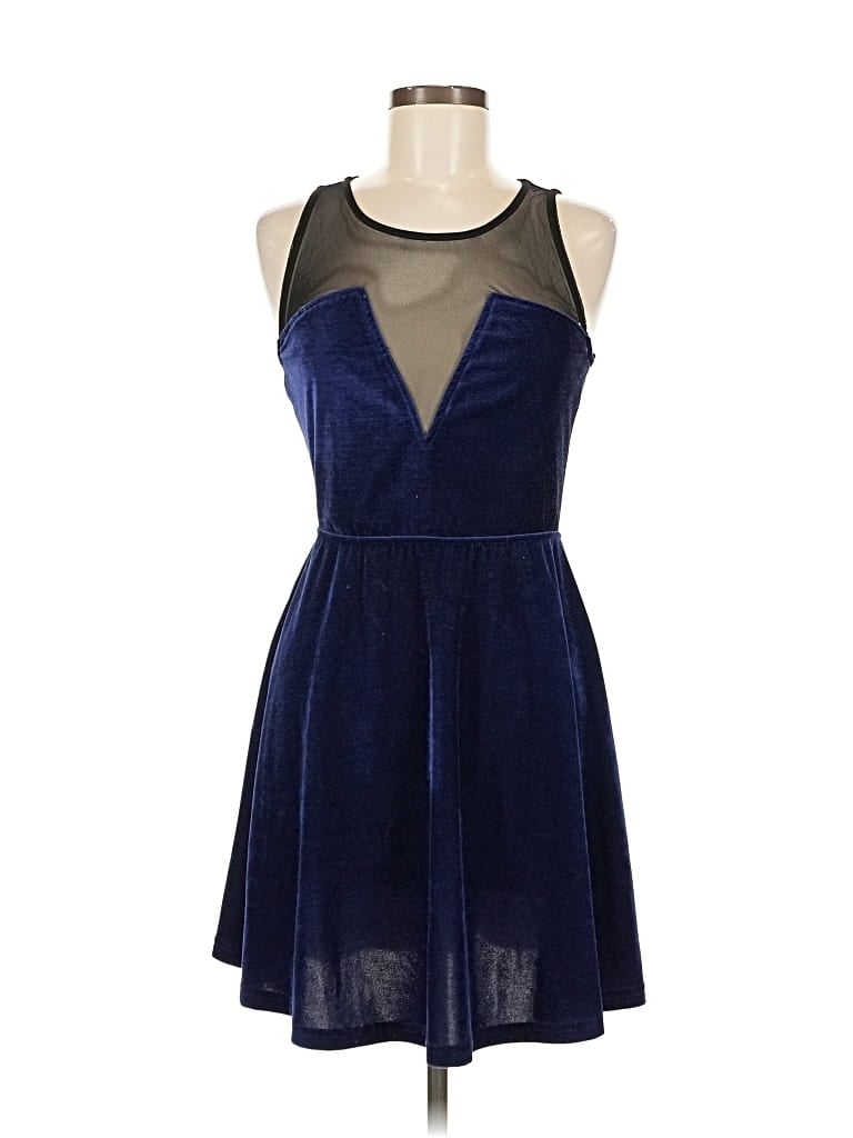 Pre-owned Forever 21 Cocktail Dress In Blue