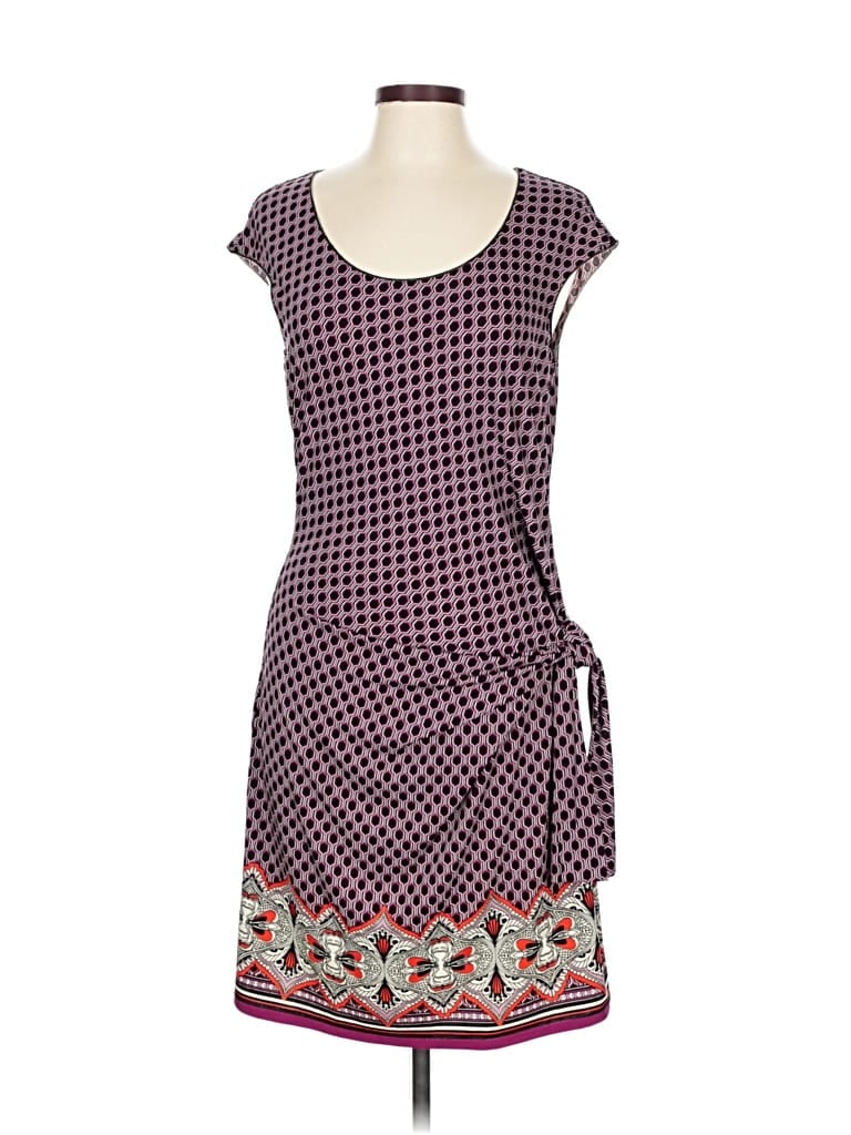 Pre-owned Max Studio Casual Dress In Purple