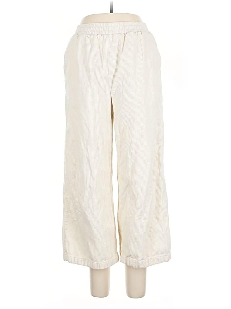 Pre-owned Double Zero Casual Pants In White