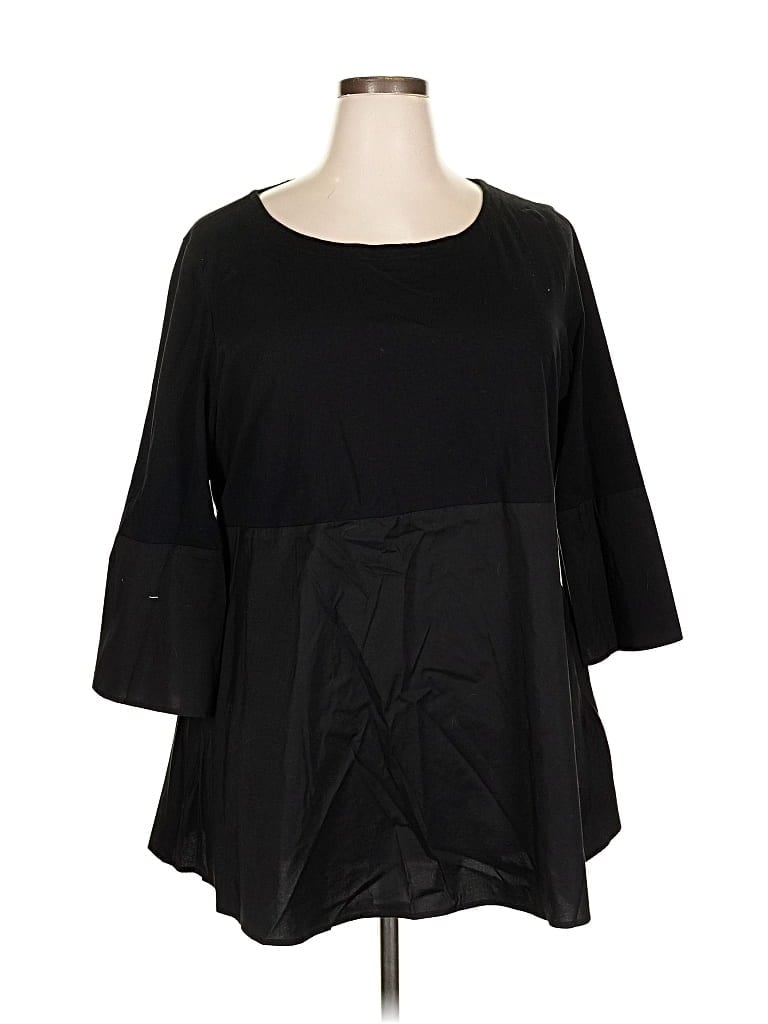 Pre-owned Marina Rinaldi Casual Dress In Black