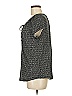 Chaps 100% Viscose Gray Short Sleeve Blouse Size M - photo 5