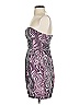 BCBGMAXAZRIA 100% Polyester Graphic Purple Cocktail Dress Size 0 - photo 5