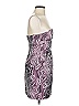 BCBGMAXAZRIA 100% Polyester Graphic Purple Cocktail Dress Size 0 - photo 4