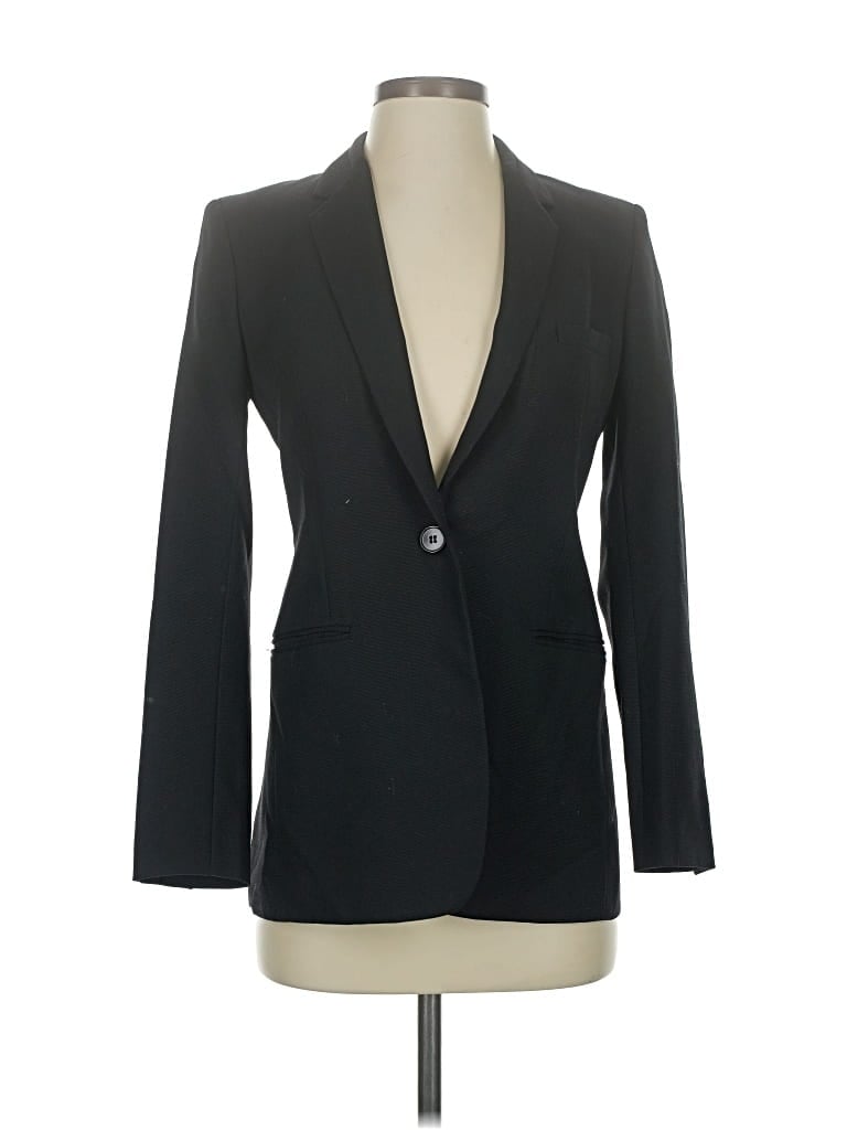 Pre-owned Helmut Lang Wool Blazer Jacket In Black