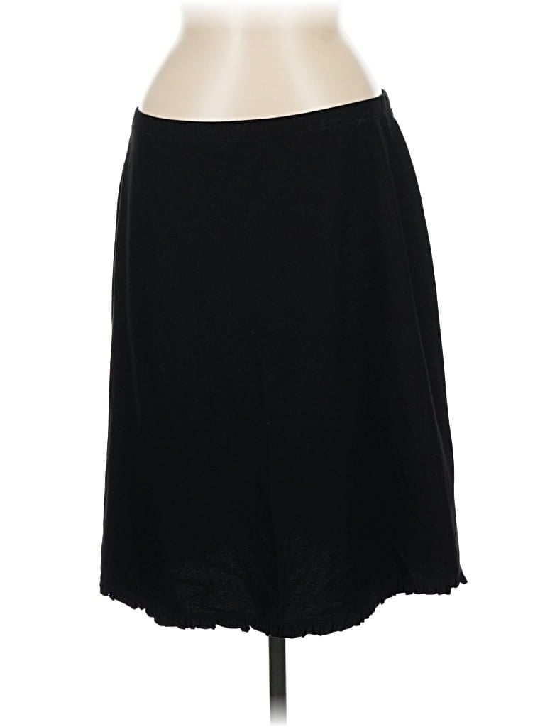 Pre-owned Eileen Fisher Formal Skirt In Black