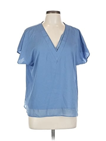 DKNY Short Sleeve Blouse (view 1)