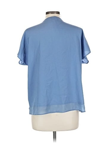 DKNY Short Sleeve Blouse (view 2)