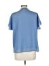 DKNY 100% Polyester Blue Short Sleeve Blouse Size L - photo 2