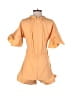 Genny Solid Orange Romper Size 0 - photo 2