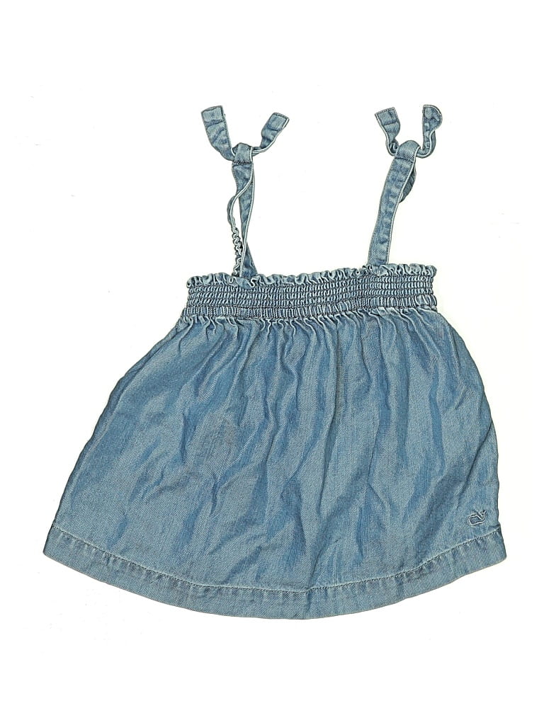 Pre-owned Vineyard Vines Kids' Dress In Blue