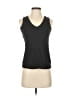 Max Studio Black Sleeveless T-Shirt Size XS - photo 1