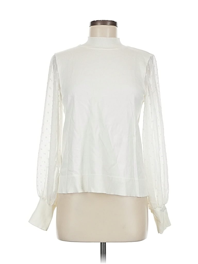 Click to view more detailed imagery on our partner's website Pre-owned Cece Long Sleeve Blouse In White